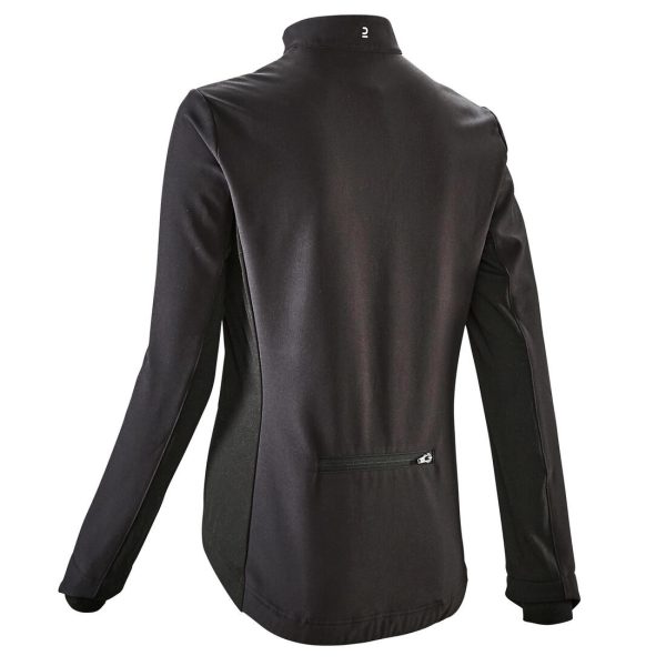 100 Women s Winter Road Cycling Jacket - Black Online Hot Sale