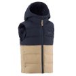 Kid s Padded Hiking Gilet Age 2-6 - Beige Blue For Sale