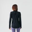 Women s Top Zip Long-Sleeved - Run Dry + Online