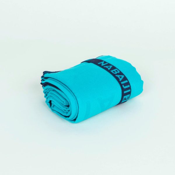 Microfibre Towel for Swimming Double-sided Size M 60 x 80cm - Blue Green Online