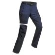 Women s Mountain Trekking Trousers 2-in-1 Zip-Off -MT500 For Cheap