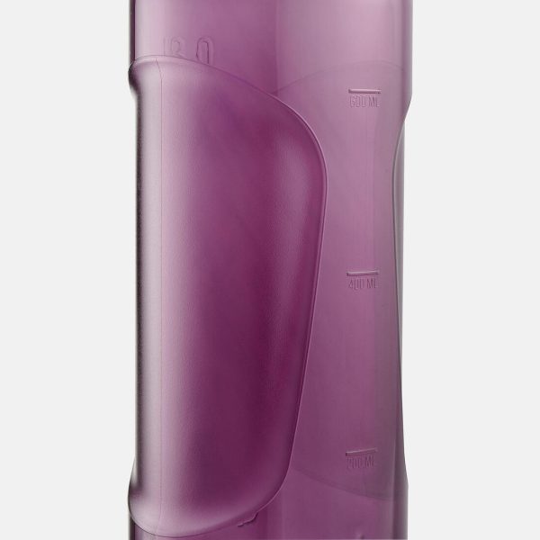 Plastic Hiking Flask w  Quick Opening Cap 0.8L - MH500 Purple on Sale