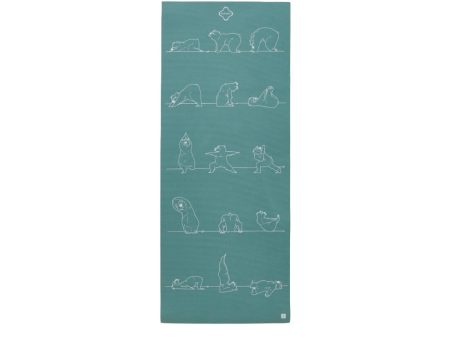 Kid s Yoga Mat - 150x60x5mm - Khaki Bear Online Hot Sale