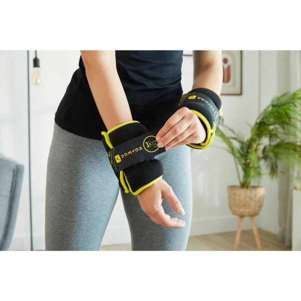 Nyamba 1kg Adjustable Ankle Wrist Weights (pair) Hot on Sale