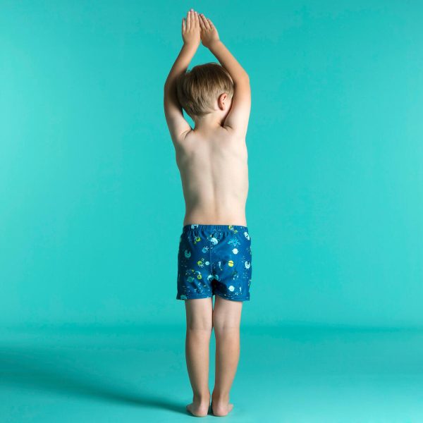 Baby Washable Swimming Nappy Boxer - Blue Print Online Hot Sale