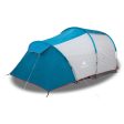 Family Camping Tent 1 Bedroom 4 Person - Arpenaz 4.1 on Sale