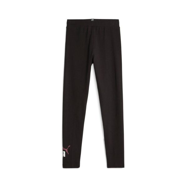 Puma ESS Logo Girl s Leggings - Black-Peach Supply