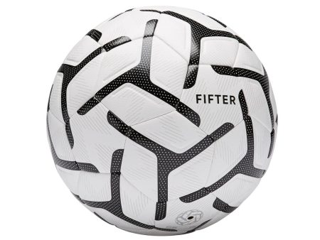 Society 500 5-A-Side Football Size 5 - Black White For Cheap