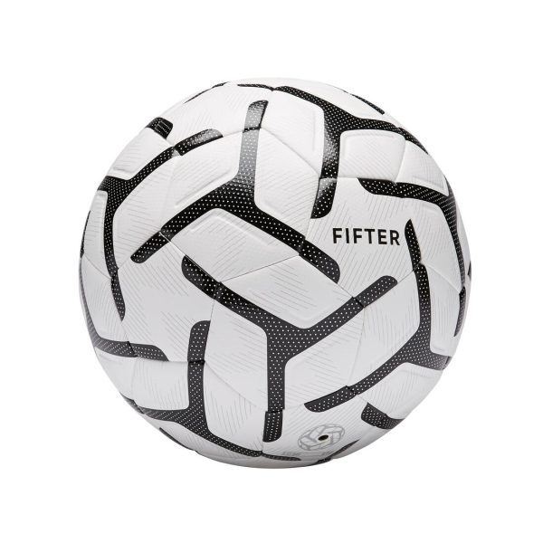 Society 500 5-A-Side Football Size 5 - Black White For Cheap