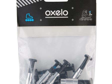 Inline Skating Screw Pack: 8+1 Screws & Spacers Plastic Frame - 6mm Axles Online Sale