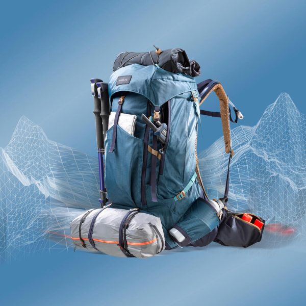 Men s Trekking Backpack 50L - MT500 For Discount