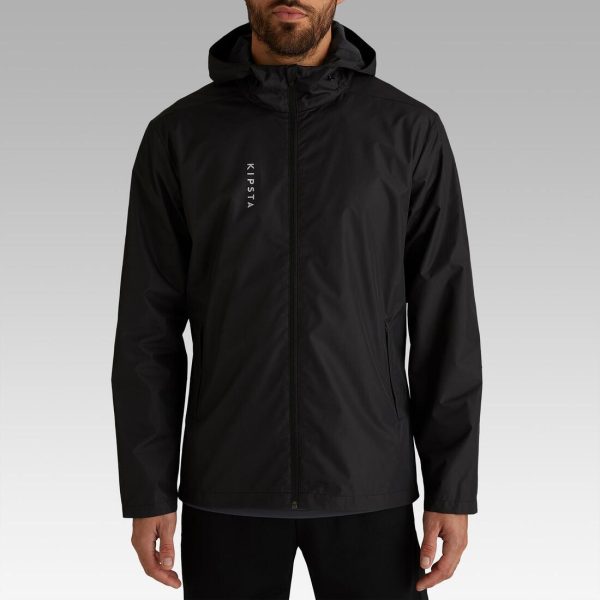 Kipsta T100 Adult Football Jacket - Waterproof Online Hot Sale