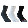 Kid s Racquet Sports Socks High 3-pack - RS 500 For Discount