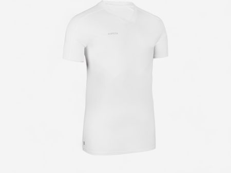 Adult Short-Sleeved Football Shirt Essential - White Online now