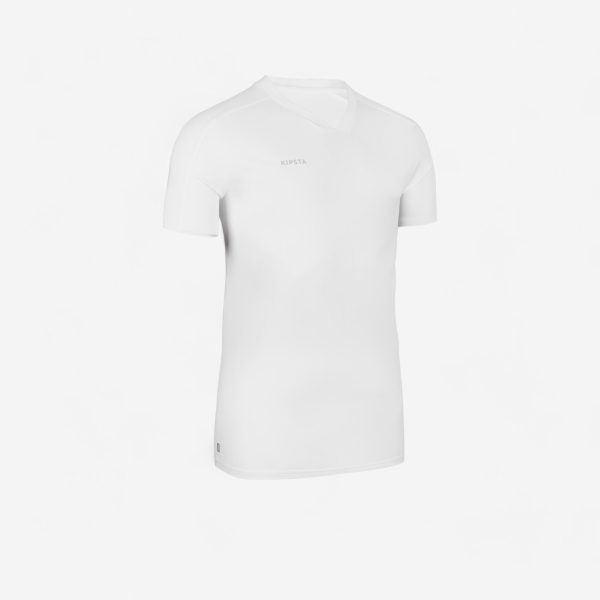 Adult Short-Sleeved Football Shirt Essential - White Online now