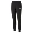 Puma Mass Merchants Style Women s Sweatpants FL - Black on Sale