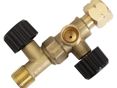 Gasmate Adaptor Two 3 8 in LH BSP Connections Online Hot Sale