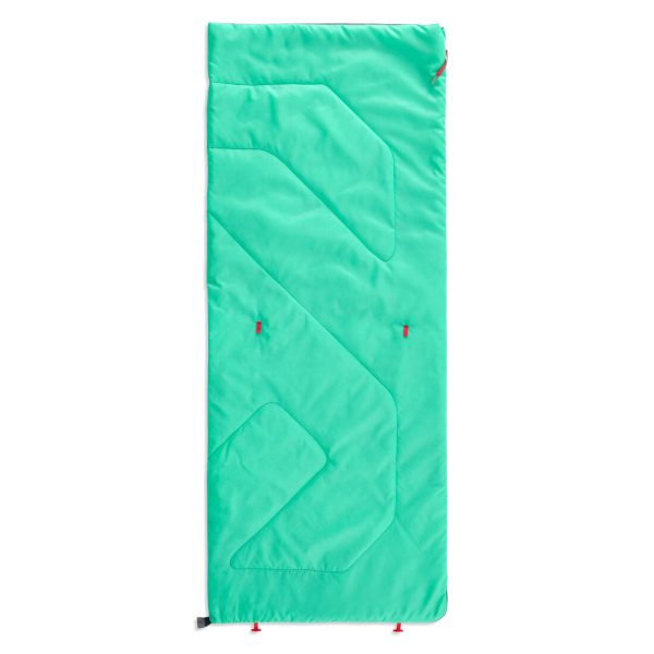 Quechua MH100 Kid s Sleeping Bag 20°C - Turquoise on Sale