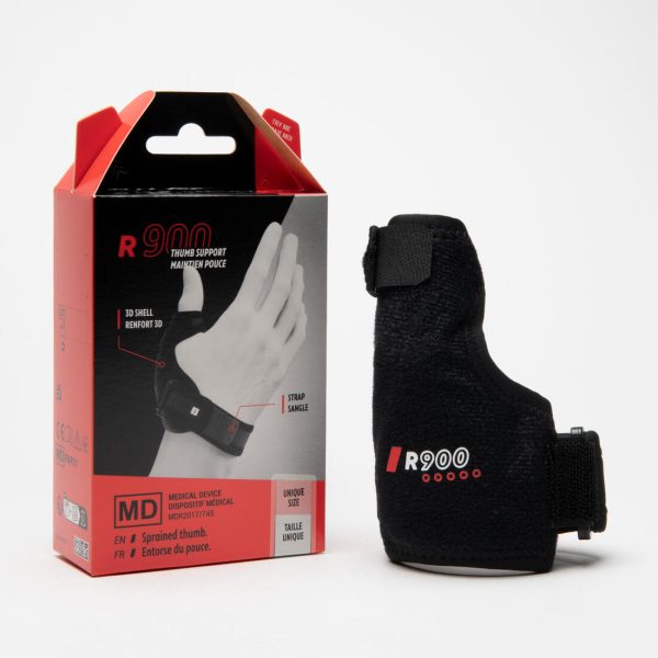 Adult Left Right Thumb Brace R900 - Black on Sale