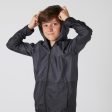 Kids  Ultra-Lightweight Compact Breathable Jacket - Black Print Online Hot Sale