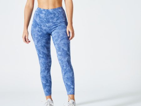 Women s Fitness 7 8 Leggings Fit+ 500 Print For Sale