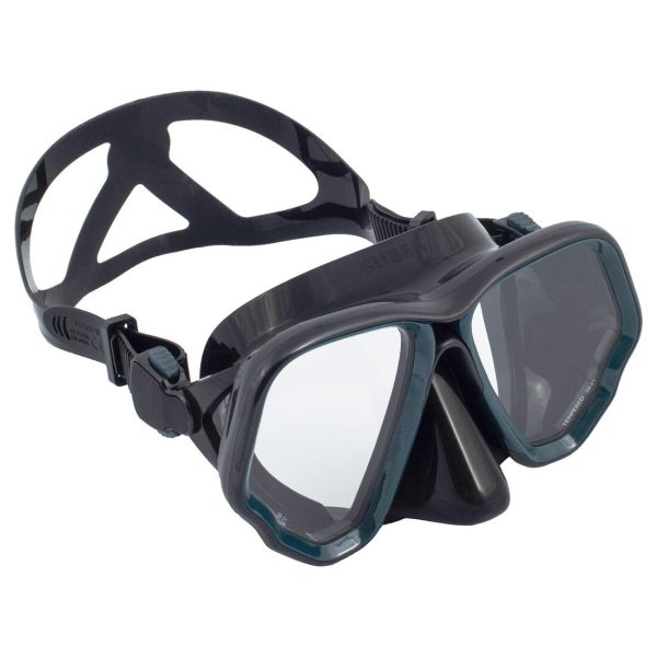 Adult Mask Mirror Lenses - SCD 500 Black Grey For Cheap