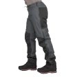 Men’s Mountain Trekking Overtrousers Waterproof - Trek 500 Dark Grey For Cheap