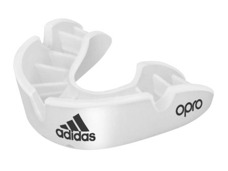 Adidas Opro Bronze GEN4 Mouth Guards Junior White Sale