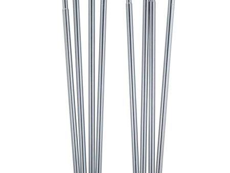 Interlocking Camping Tent Poles 195cm 2-pack Hot on Sale