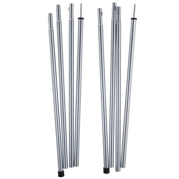 Interlocking Camping Tent Poles 195cm 2-pack Hot on Sale