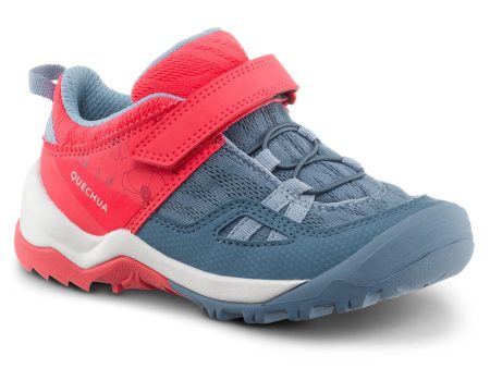 Kid s Hiking Boots Low Riptab - Crossrock Pink Blue Online Hot Sale