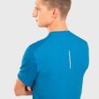 MEN S PERF SHORT-SLEEVED TRAIL RUNNING T-SHIRT - BLUE Supply