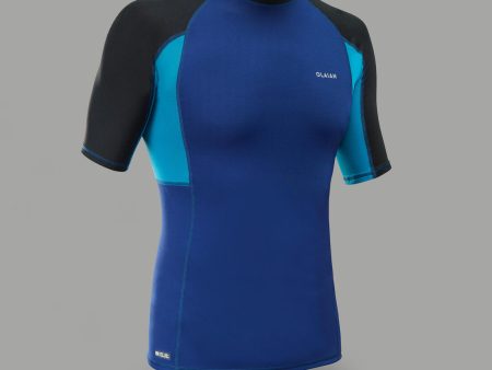 Men s Surfing Top T-Shirt Short-sleeved UV Protection - 500 Sale