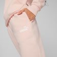 Puma ESS Women s Sweatpants FL cl (s) - Rose Dust Fashion