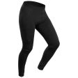 Men s Mountain Trekking Merino Tights Undergarment - Trek 500 Black Discount