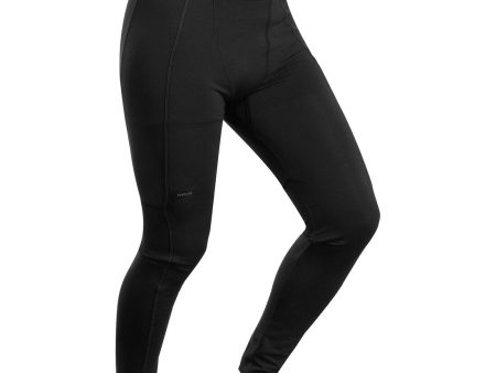 Men s Mountain Trekking Merino Tights Undergarment - Trek 500 Black Discount