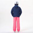 180 Extra Warm Girl s Padded Ski Jacket - Waterproof - Blue Online Sale