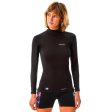 Women s Long-Sleeve Neoprene Anti-UV Surfing Top Online