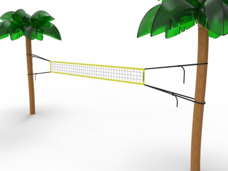 Volleyball & Beach Volleyball Net 4m - BV 100 Yellow Supply