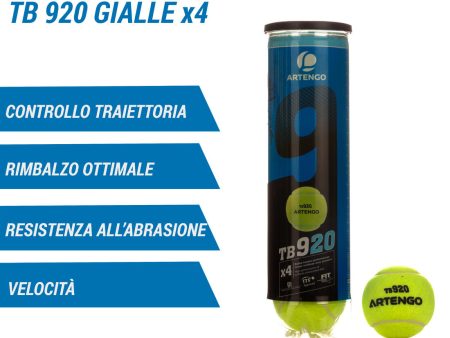 TB 920 Competition Tennis Balls 4-Pack Sale