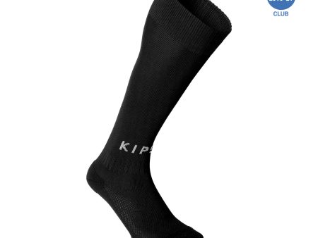 Adult Football Socks Essential Club - Black Discount