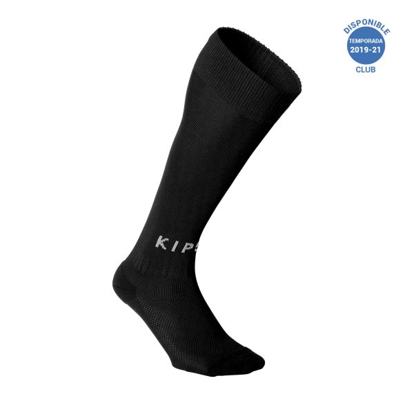 Adult Football Socks Essential Club - Black Discount