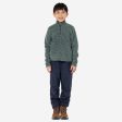 Kids’ ages 7-15 Hiking Fleece - MH100 - Green on Sale