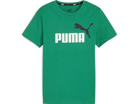 Puma Boy s 2 Colour Logo T-Shirt Discount