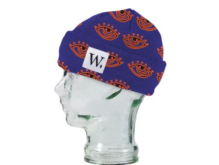 Whyte Label Eye of The Storm Beanie - Blue Orange Discount