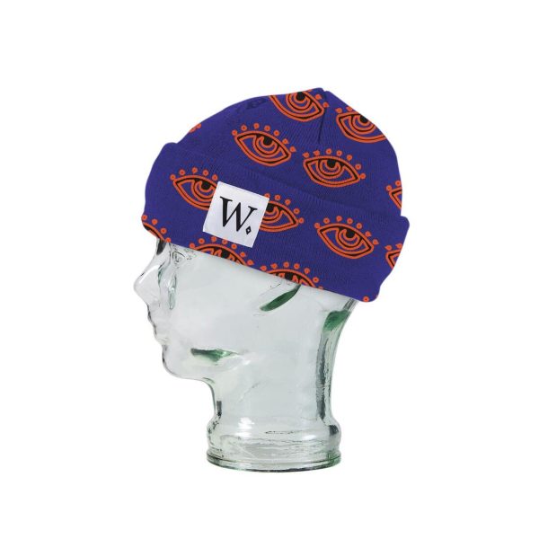 Whyte Label Eye of The Storm Beanie - Blue Orange Discount