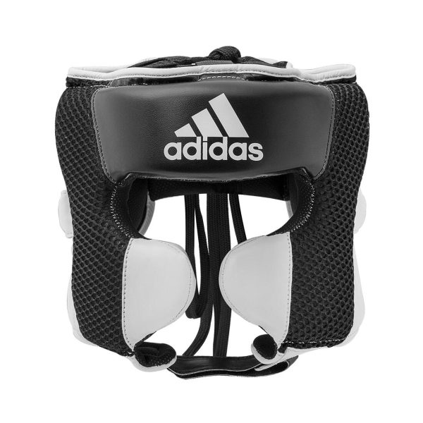 Adidas Hybrid 150 Head Guard - Black White For Sale