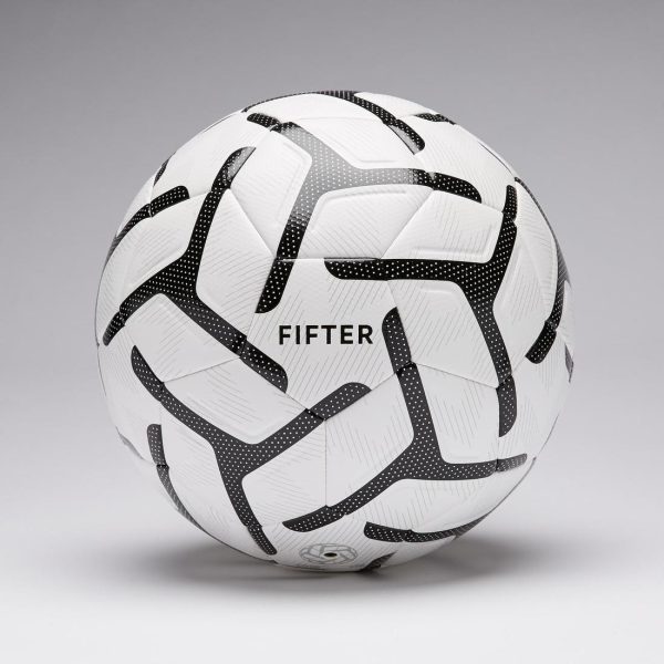 Society 500 5-A-Side Football Size 5 - Black White For Cheap