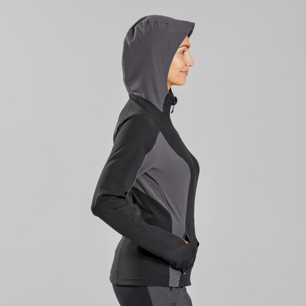 MT 900 Women s Mountain Trekking Wind Jacket - Black For Cheap