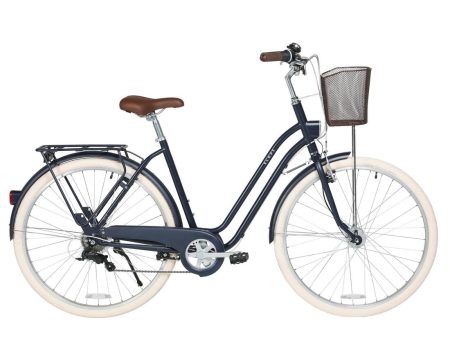 Elops 520 Adult Low Frame City Bike 28  Online now